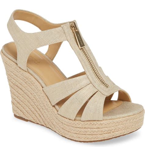 michael kors berkley wedges